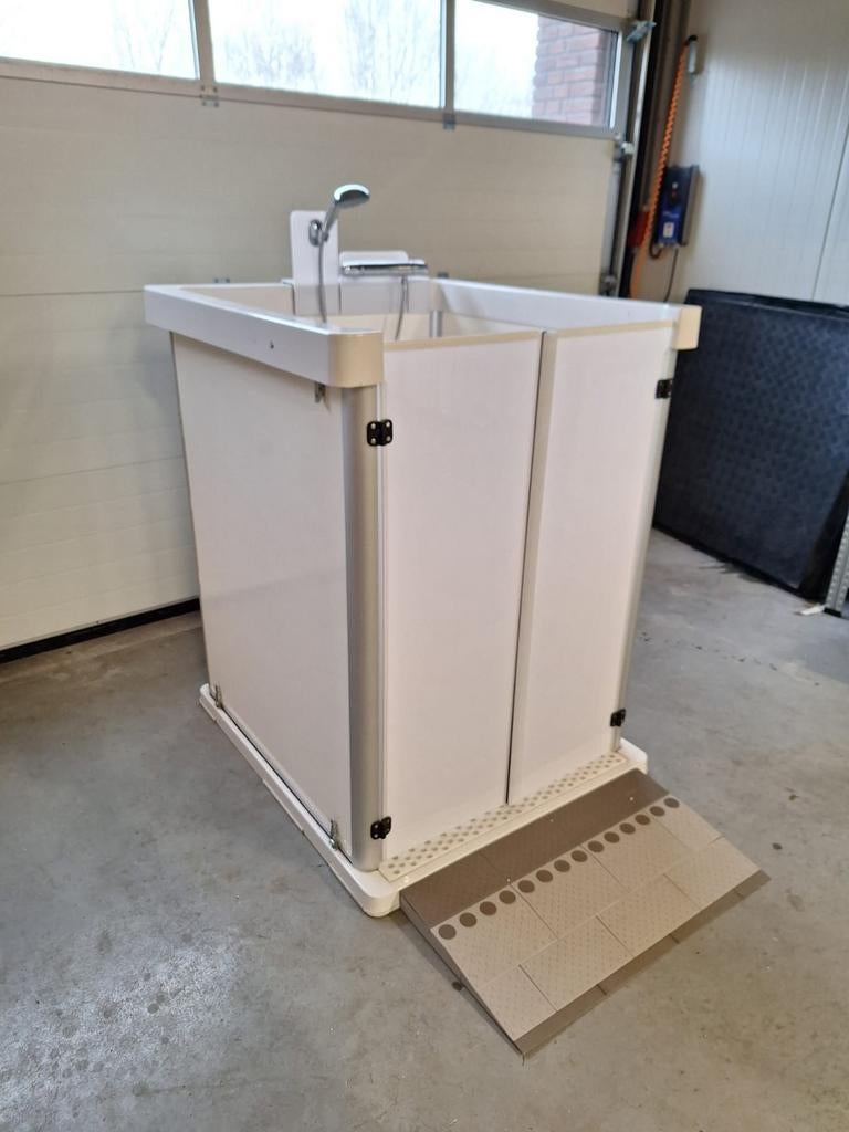 Zorgdouche tijdelijke badkamer voor in woonkamer. Zit/rol, Doe-het-zelf en Verbouw, Sanitair, Ophalen of Verzenden