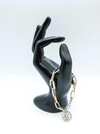 Zilveren 'close forever' armband, 2 bedels, 835, Sieraden, Tassen en Uiterlijk, Armbanden, Gebruikt, Info@zilverwebsite.nl, Verzenden