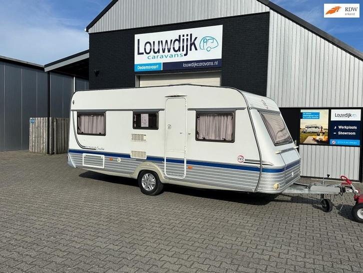 TEC Weltbummler 510 TE ’03 (Enkele Bedden, Rondzit), Caravans en Kamperen, Caravans, Bedrijf, tot en met 4, 1000 - 1250 kg, Rondzit