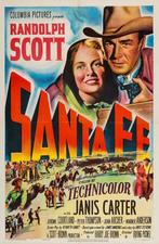 5. SANTA FE, met o.a. Randolph Scott, Janis Carter, (1951)., Cd's en Dvd's, Ophalen of Verzenden