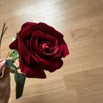Rode roos, kunstbloem, Huis en Inrichting, Ophalen of Verzenden, Zo goed als nieuw