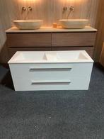 Badmeubel 120 cm met Alento wasbak! van €1299 nu €400 NIEUW!, Doe-het-zelf en Verbouw, Sanitair, Ophalen, Nieuw, Steen, Wastafel