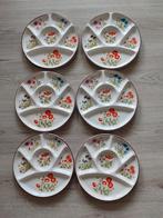 Ophalen - 6 wildflower borden samen €20, Huis en Inrichting, Ophalen, Gebruikt, Keramiek, Bord(en)
