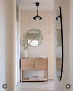 Organische spiegel zara home, Ophalen, Minder dan 50 cm, Rond, Zo goed als nieuw