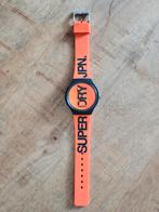 SuperDry Horloges - Oranje & Blauw, Overige merken, Kunststof, Polshorloge, Nieuw