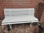 Witte Tuinbank, Ophalen of Verzenden, Gebruikt, Hout