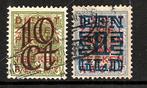 120 nvph 132-133 opruimingsuitgifte gebruikt zie scan., Postzegels en Munten, Postzegels | Nederland, Verzenden, T/m 1940, Gestempeld