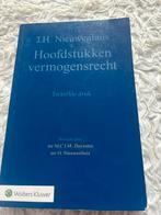 Hoofdstukken vermogensrecht - Nieuwenhuis, Ophalen of Verzenden, Alpha, Gelezen, HBO