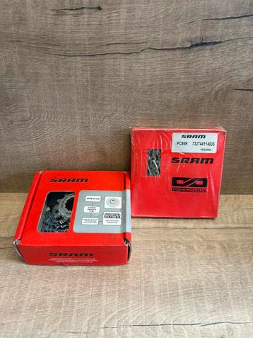 Sram pg970 cassette + pc89r ketting ( 9 speed) beschikbaar voor biedingen