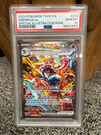 Greninja ex 214 Special Illustration Rare PSA 10, Ophalen, Zo goed als nieuw, Losse kaart