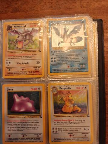 Pokemonkaarten Fossil beschikbaar voor biedingen