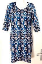 Esqualo blauwe jurk maat 34