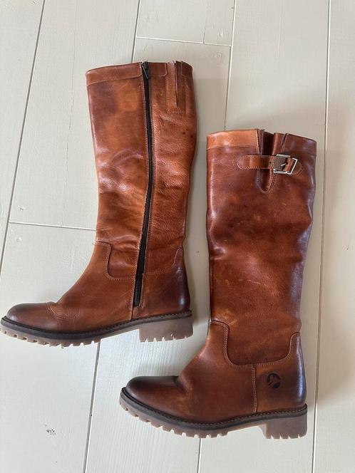 Travelin' Leren Laarzen Maat 38, Kleding | Dames, Schoenen, Gedragen, Hoge laarzen, Bruin, Ophalen of Verzenden