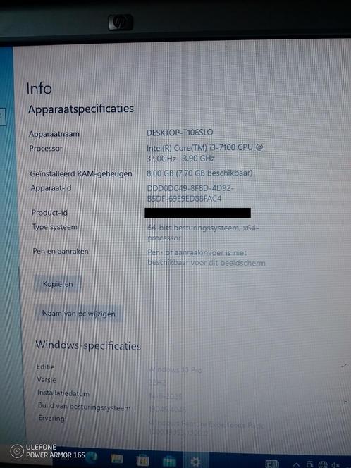 mining/ media pc, Computers en Software, Desktop Pc's, Gebruikt, 3 tot 4 Ghz, HDD, SSD, 8 GB, Ophalen