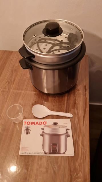 Tomado Rijstkoker met Stoominzet beschikbaar voor biedingen