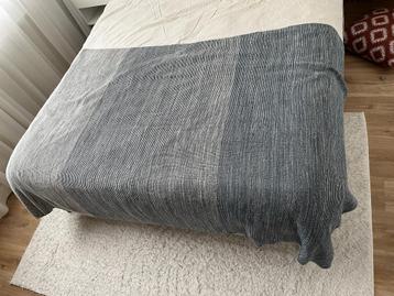 Plaid blauwgrijs 1.80 x 1.40 Sofacompany beschikbaar voor biedingen