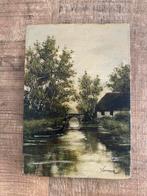 Oud schilderijtje, Antiek en Kunst, Ophalen