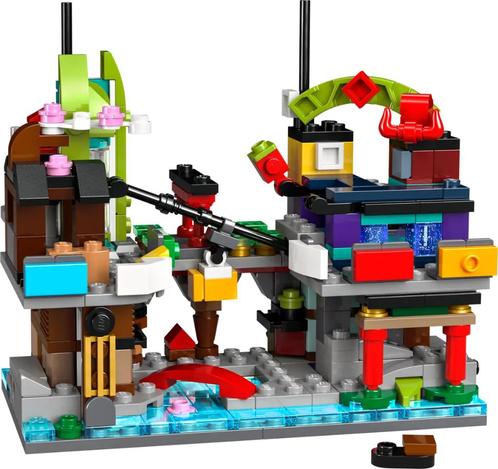 Lego Micro NINJAGO stadsmarkten #40706, Kinderen en Baby's, Speelgoed | Duplo en Lego, Nieuw, Lego, Complete set, Ophalen of Verzenden