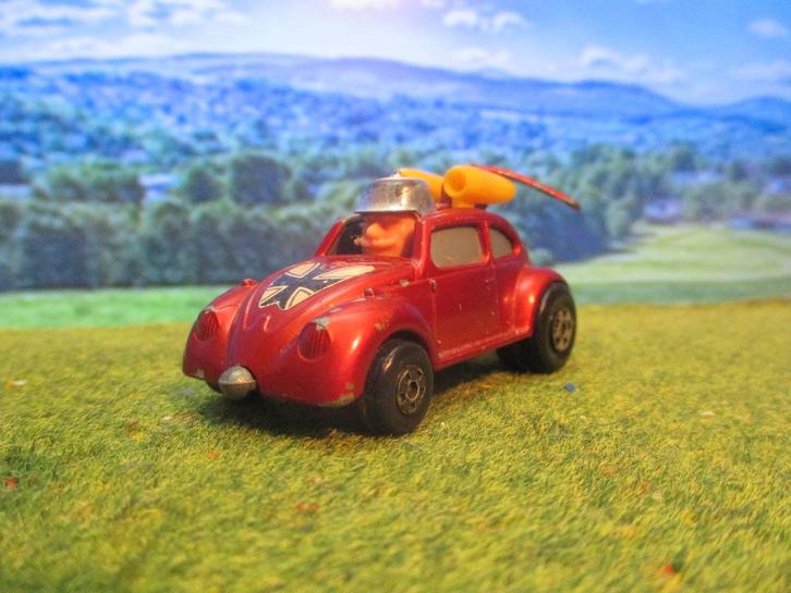 1:69 VW Volkswagen Flying Bug Matchbox nr.11 1972 #2, Hobby en Vrije tijd, Modelauto's | Overige schalen, Gebruikt, Auto, Ophalen of Verzenden