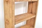 Oude Elmwood kast boekenkast roomdivider rek STOER, Ophalen of Verzenden, Gebruikt