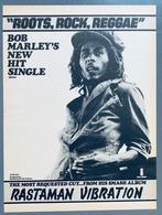 BOB MARLEY 1976 vintage Advertentie ROOTS ROCK REGGAE, Verzamelen, Posters, Gebruikt, Ophalen of Verzenden, A4 of kleiner, Rechthoekig Staand
