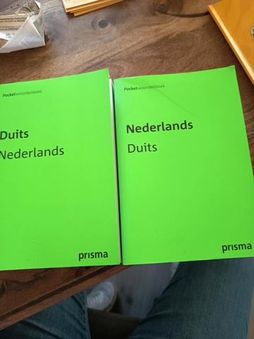 Prisma Pocketwoordenboek Duits-Nederlands beschikbaar voor biedingen