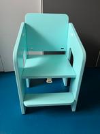 Kinderstoel turquoise, Ophalen, Zo goed als nieuw