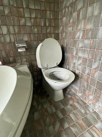 Wc / Toilet art deco groen beschikbaar voor biedingen