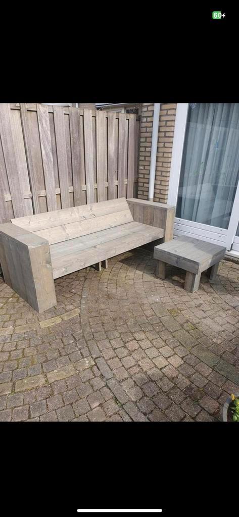 Leuke tuinbank, Tuin en Terras, Tuinbanken, Nieuw, Hout, Ophalen of Verzenden