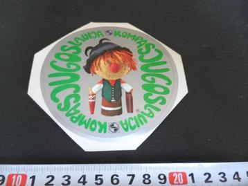 sticker joegoslavië kompas jugoslavija jugoslavica beschikbaar voor biedingen