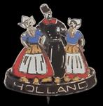 Holland klederdracht speld- emaille, Verzamelen, Speldjes, Pins en Buttons, Verzenden, Nieuw, Stad of Land, Speldje of Pin