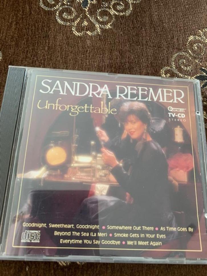 Sandra Reemer (Unforgettable), Cd's en Dvd's, Cd's | Pop, Zo goed als nieuw, 1980 tot 2000, Ophalen of Verzenden