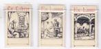 3 st. Ex Libris Anton Pieck-nieuw niet gebruikt-, 1960 tot 1980, Verzenden, Nieuw, Prent