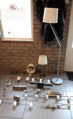 Lampen ,wandlamp ,plafonniere ,staande lamp schemerlamp ,, Ophalen, Metaal