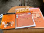 3 elementary japanese learning books - genki, Boeken, Ophalen of Verzenden, Alpha, Zo goed als nieuw