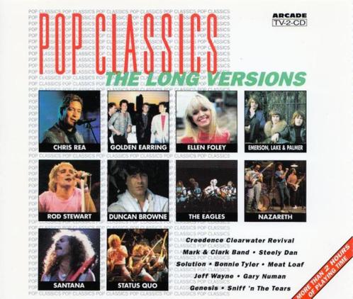 dubbel C.D. (1991) POP CLASSICS Long Versions vol .1, Cd's en Dvd's, Cd's | Verzamelalbums, Gebruikt, Pop, Ophalen of Verzenden