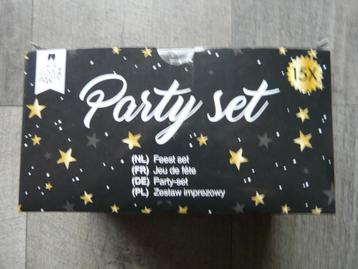 Happy new year party set (15 items) beschikbaar voor biedingen