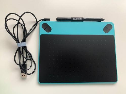 Wacom Intuos Draw Pen S Blue Grafische Tablet, Computers en Software, Tekentablets, Zo goed als nieuw, Ophalen of Verzenden