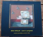 Max Kreijn - Work in Progress - Jonathan Turner, Ophalen of Verzenden, Zo goed als nieuw, Jonathan Turner, Schilder- en Tekenkunst