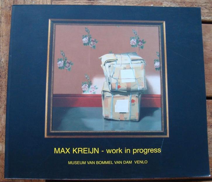 Max Kreijn - Work in Progress - Jonathan Turner, Boeken, Kunst en Cultuur | Beeldend, Zo goed als nieuw, Schilder- en Tekenkunst