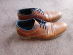 Hele nette leren herenschoenen (maat 43) - VRIJWEL NIEUW, Ophalen of Verzenden, Zo goed als nieuw, Bruin
