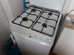 Gas stel te koop om dat ga verhuizen in goede staat, Witgoed en Apparatuur, Zo goed als nieuw, Gas, Vrijstaand, 4 kookzones