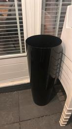Bloempot hoog zwart izgst, Tuin en Terras, Bloempotten, Ophalen of Verzenden