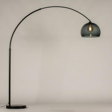 vloerlamp booglamp max H 225 hoekbank bank eettafel lamp beschikbaar voor biedingen