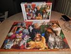 Trefi legpuzzel met katten 1000 stukjes, Hobby en Vrije tijd, Ophalen of Verzenden, Zo goed als nieuw