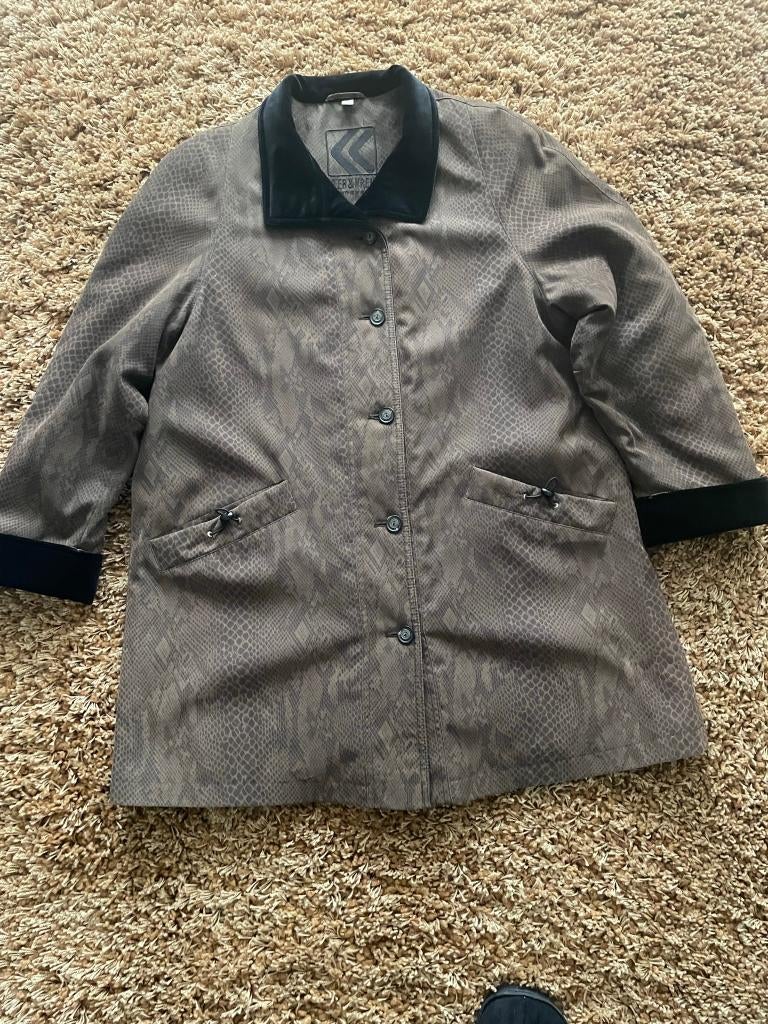 ZGAN Bruine winterjas van Kohler & Krenzer, maat 40/42, Kleding | Dames, Maat 38/40 (M), Bruin, Ophalen of Verzenden, Kohler & Krenzer