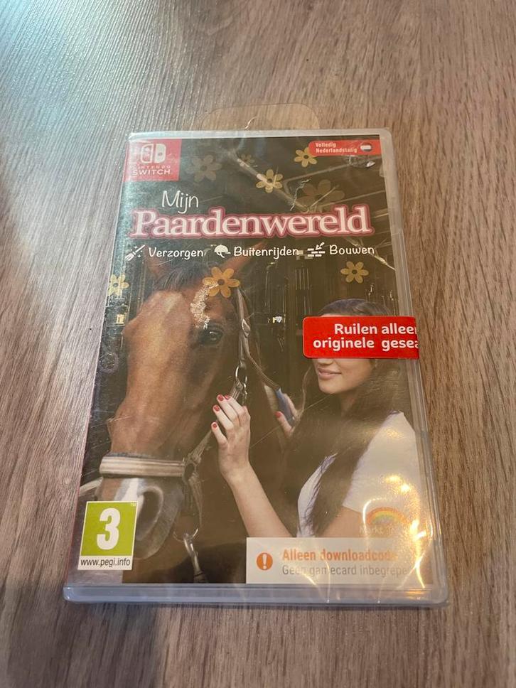 Mijn Paardenwereld - Nintendo Switch, Spelcomputers en Games, Games | Nintendo Switch, Nieuw, Simulatie, 1 speler, Vanaf 3 jaar