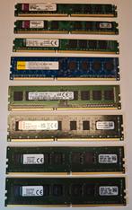 Desktop RAM geheugens DDR2, DDR3, DDR4, Computers en Software, RAM geheugen, Ophalen of Verzenden, Zo goed als nieuw, DDR3, Desktop