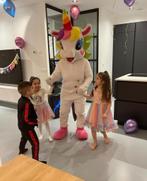 Mooie Unicorn mascotte ook op je kinderfeestje laten komen?, Hobby en Vrije tijd, Feestartikelen | Verhuur, Ophalen of Verzenden