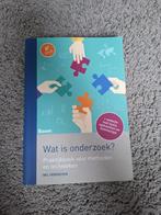 Wat is onderzoek?, Ophalen of Verzenden, Beta, Zo goed als nieuw, HBO